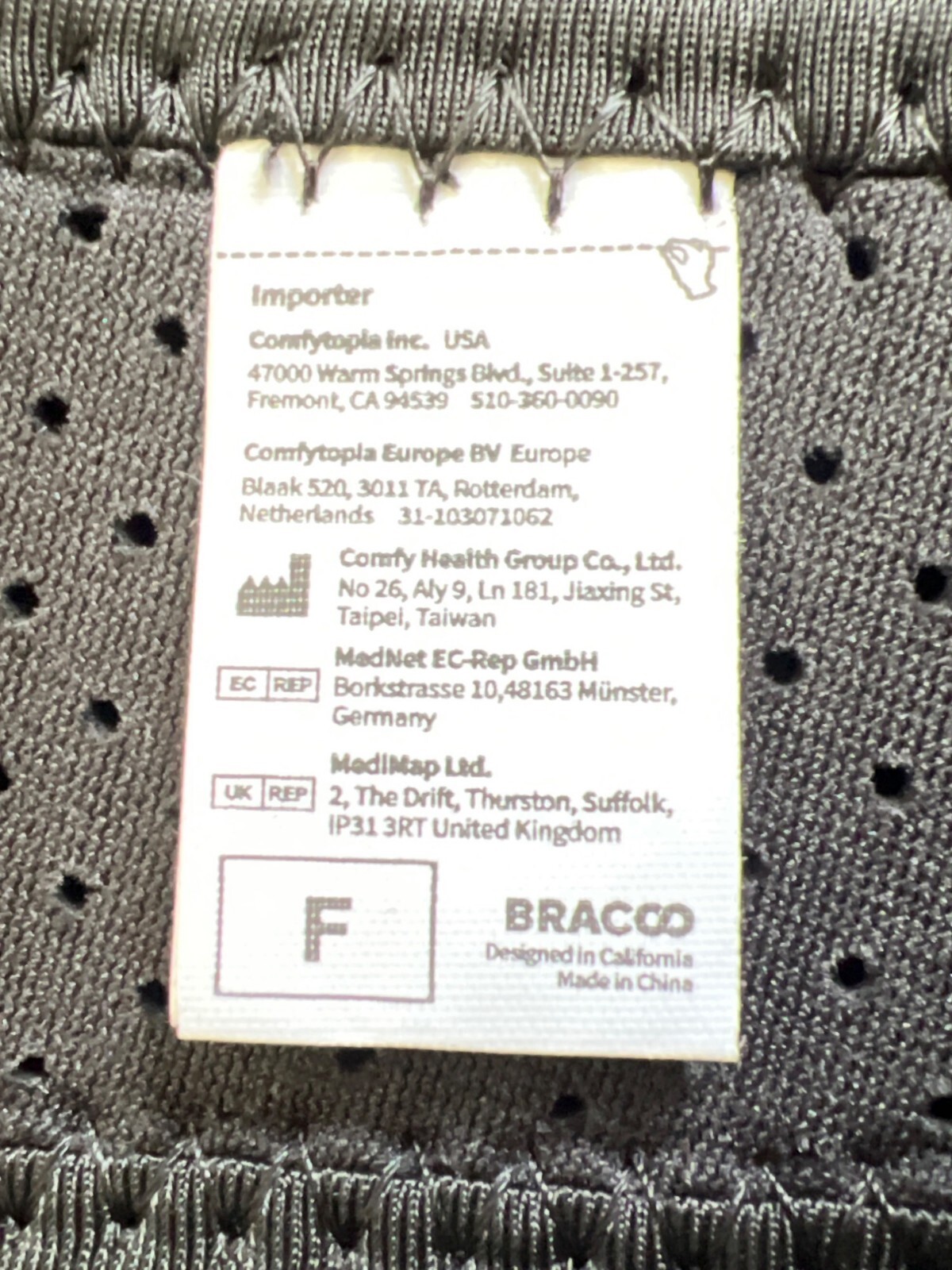 Adjustable Black Knee Fulcrum Wrap By Bracco For Support & Stability