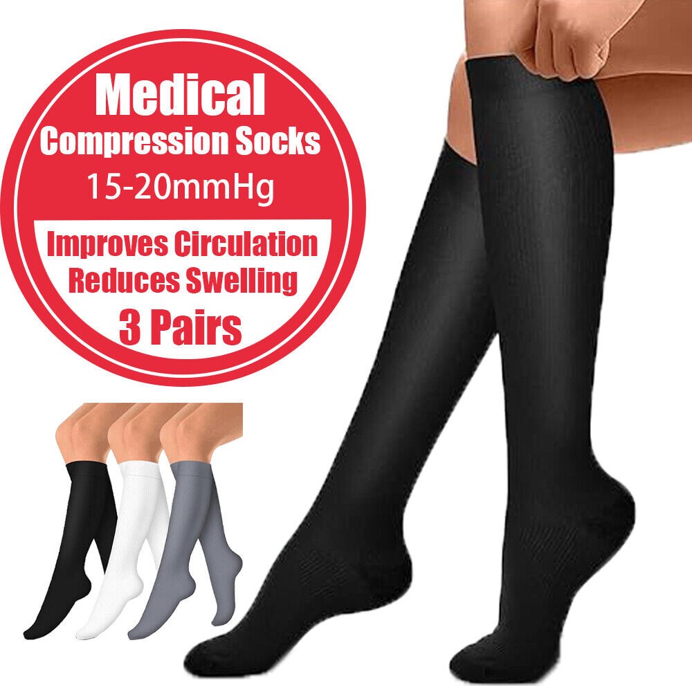 Calf Socks for Lymphedema Swollen Feet Leg, Bariatric Socks, Medical Support