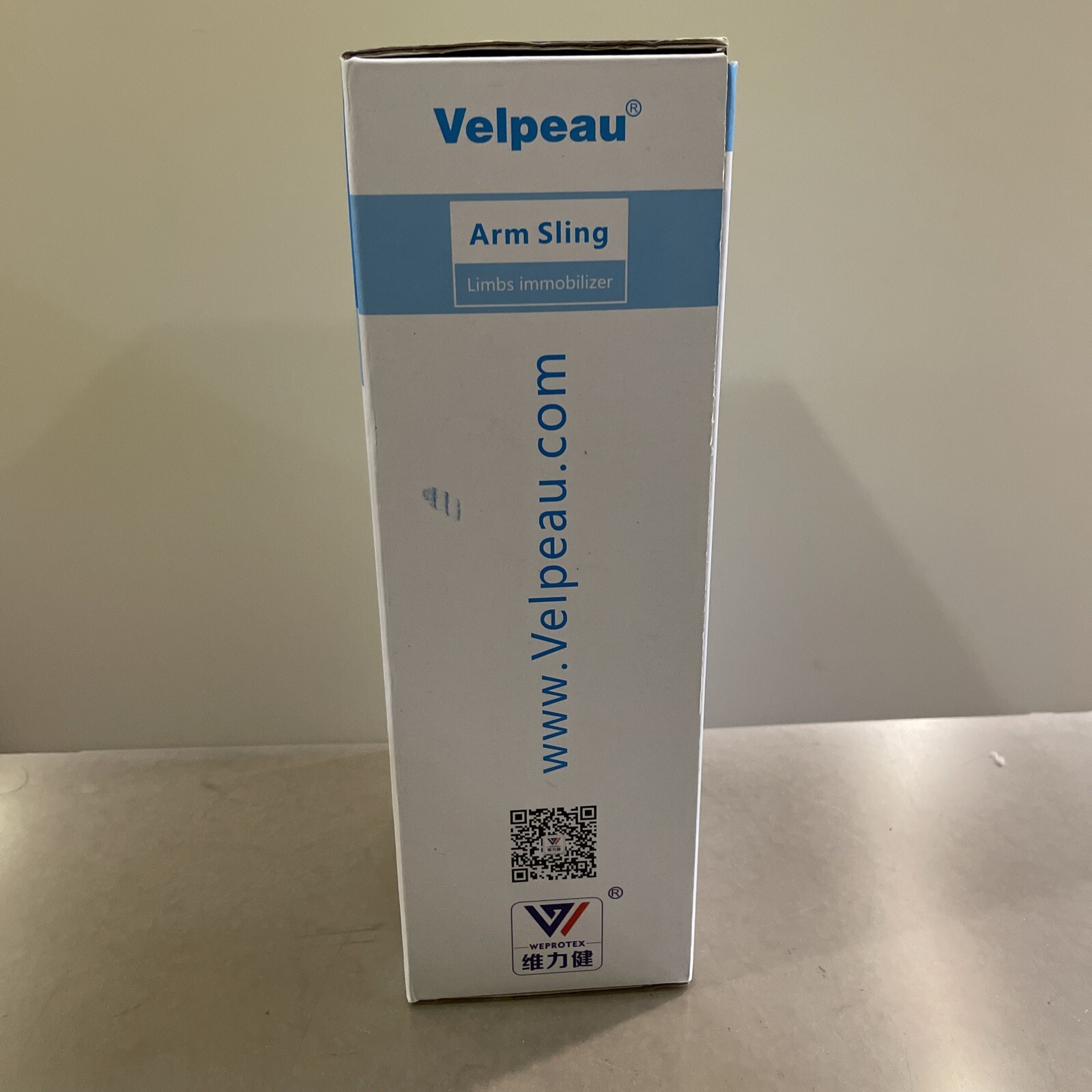 VELPEAU ARM SLING/LIMBS IMMOBILIZER ENHANCED VERSION # VP0301 SIZE: MEDIUM BNIB