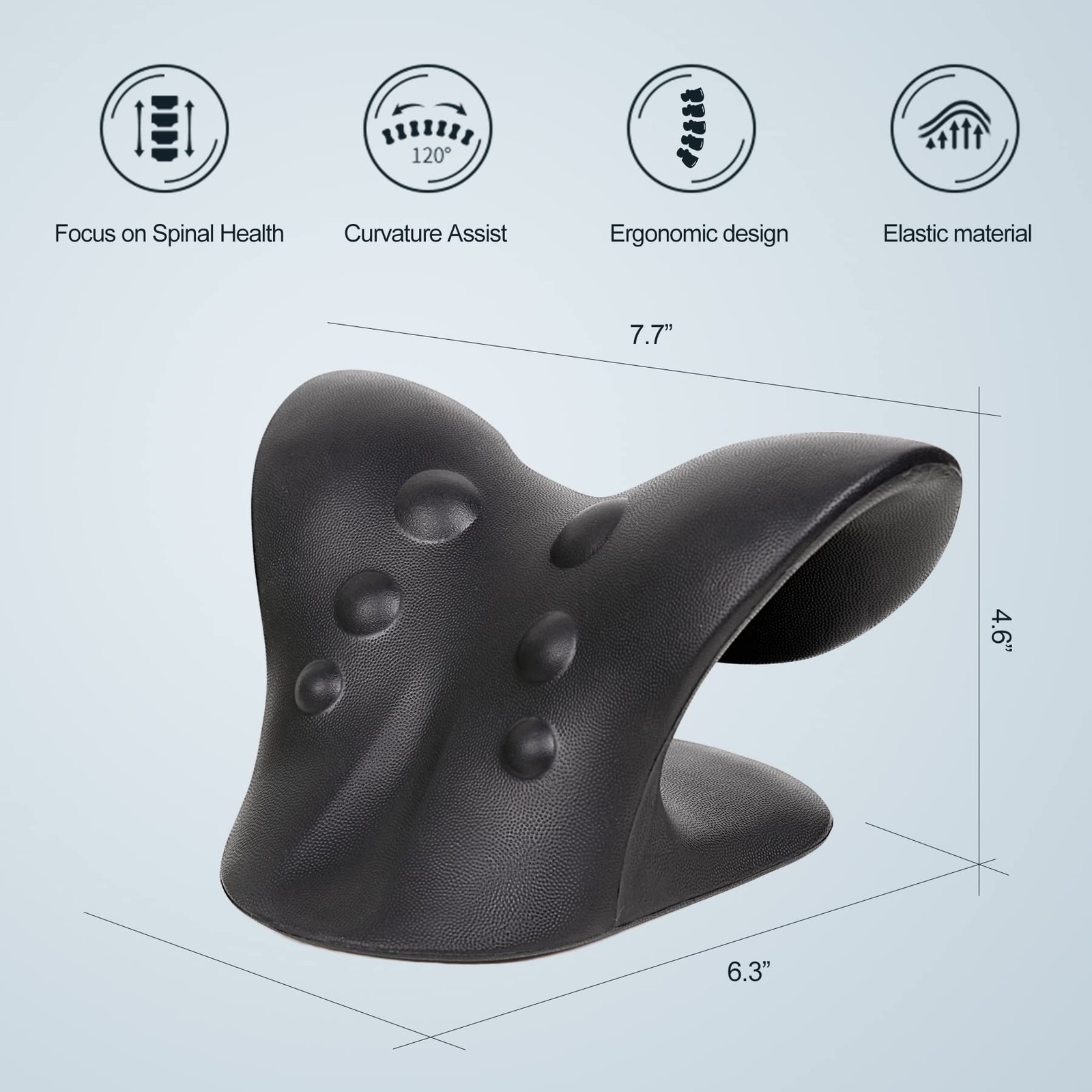ComfortLife Neck Stretcher for Pain Relief, Neck and Shoulder Relaxer Cervica…