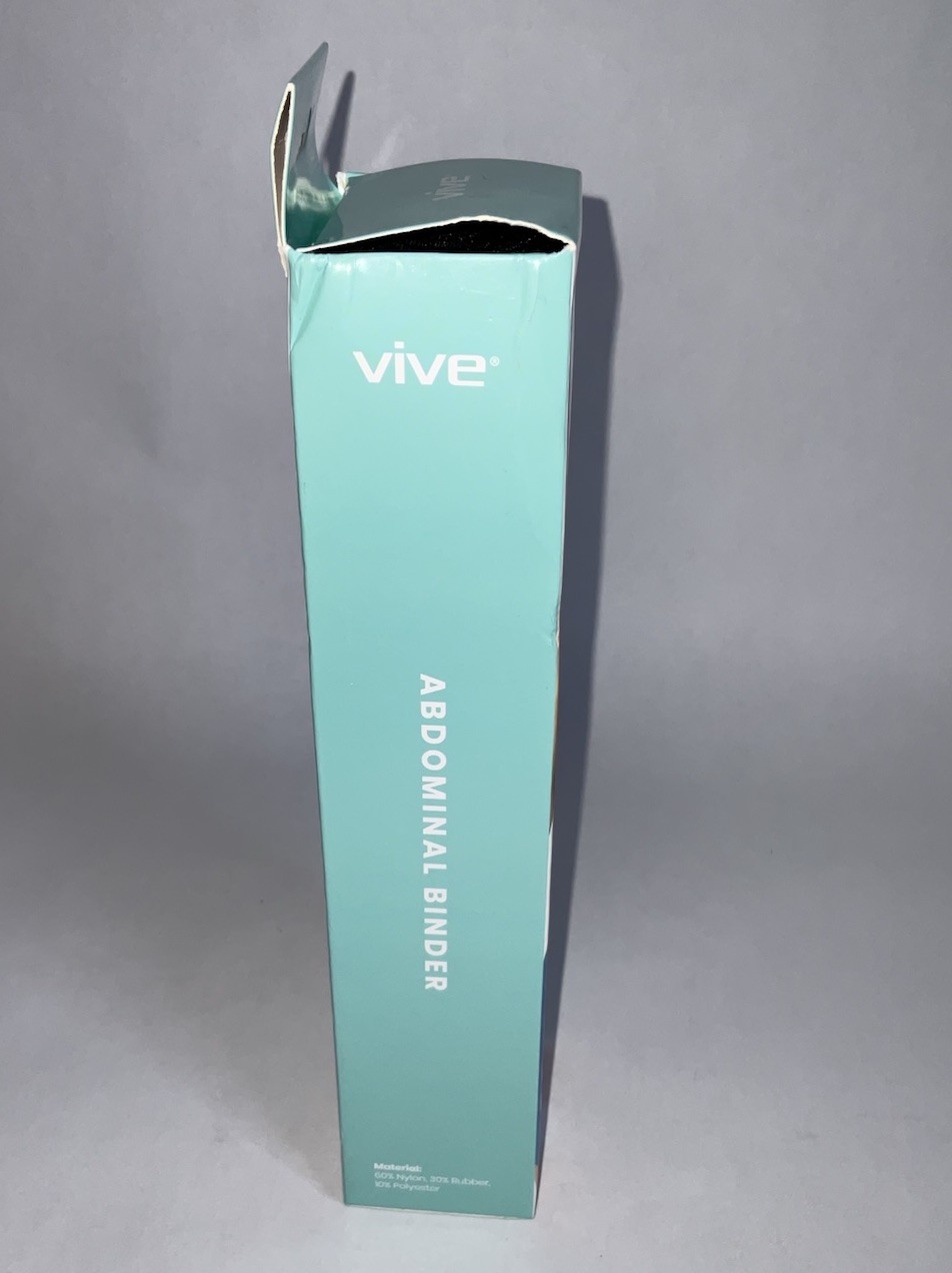 Vive Abdominal Binder Post Surgery (3 Panel) Size Small 25”-32”
