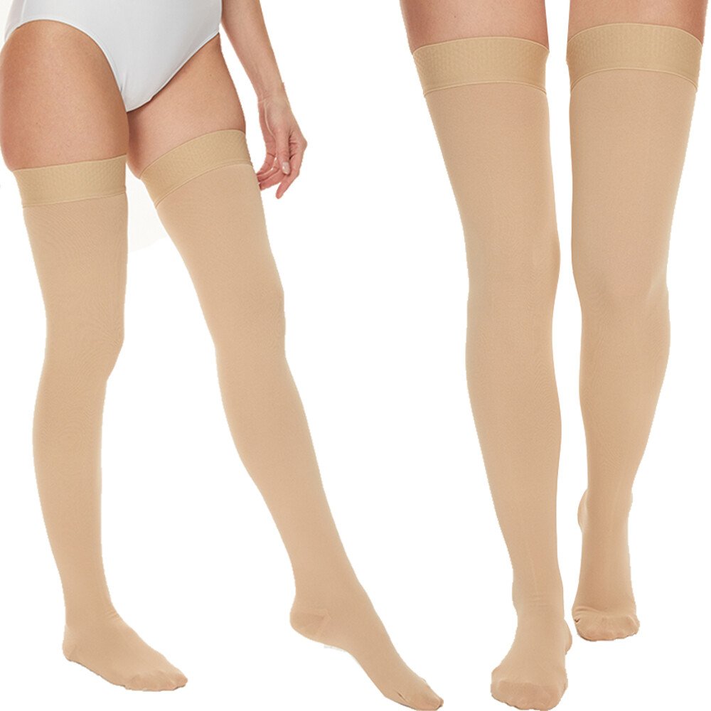 Compression Socks 20-30 mmHg Thigh High Support Stockings Medical Varicose Veins