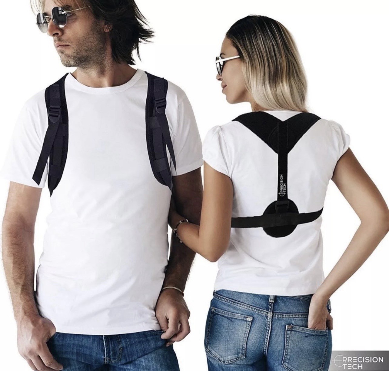 True Fit Posture Corrector Brace Adjustable Back Support
