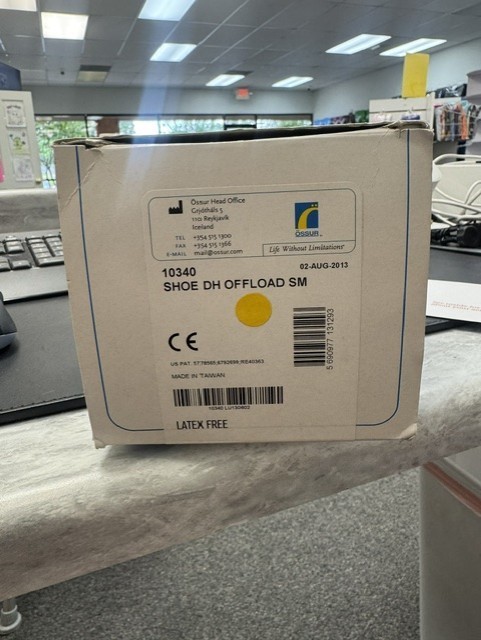 Ossur DH Offloading Post Op Shoe 10340 Sz Small