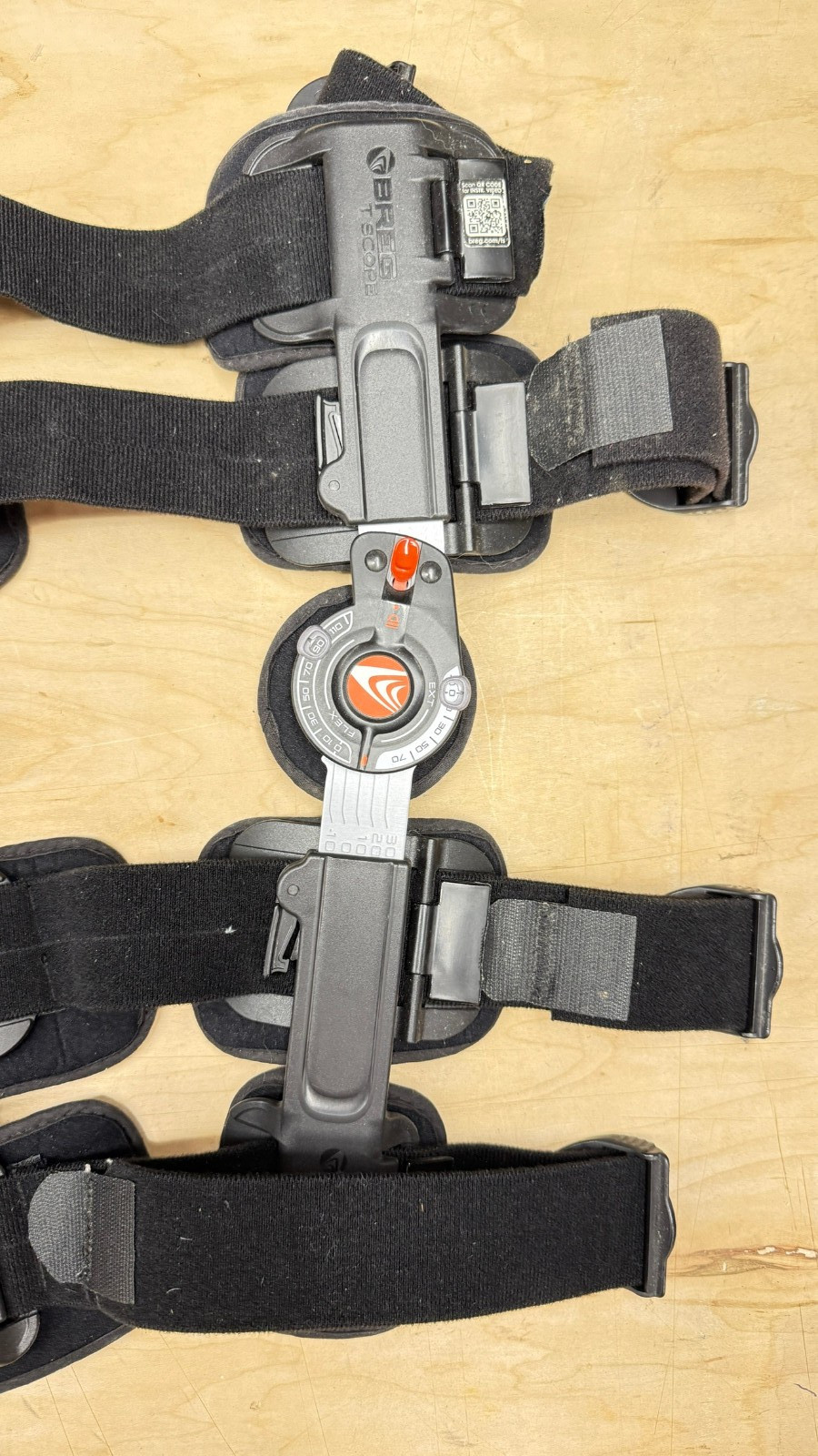 Breg T Scope Premier Post-Op Adjustable Extension Left/Right Padded Knee Brace
