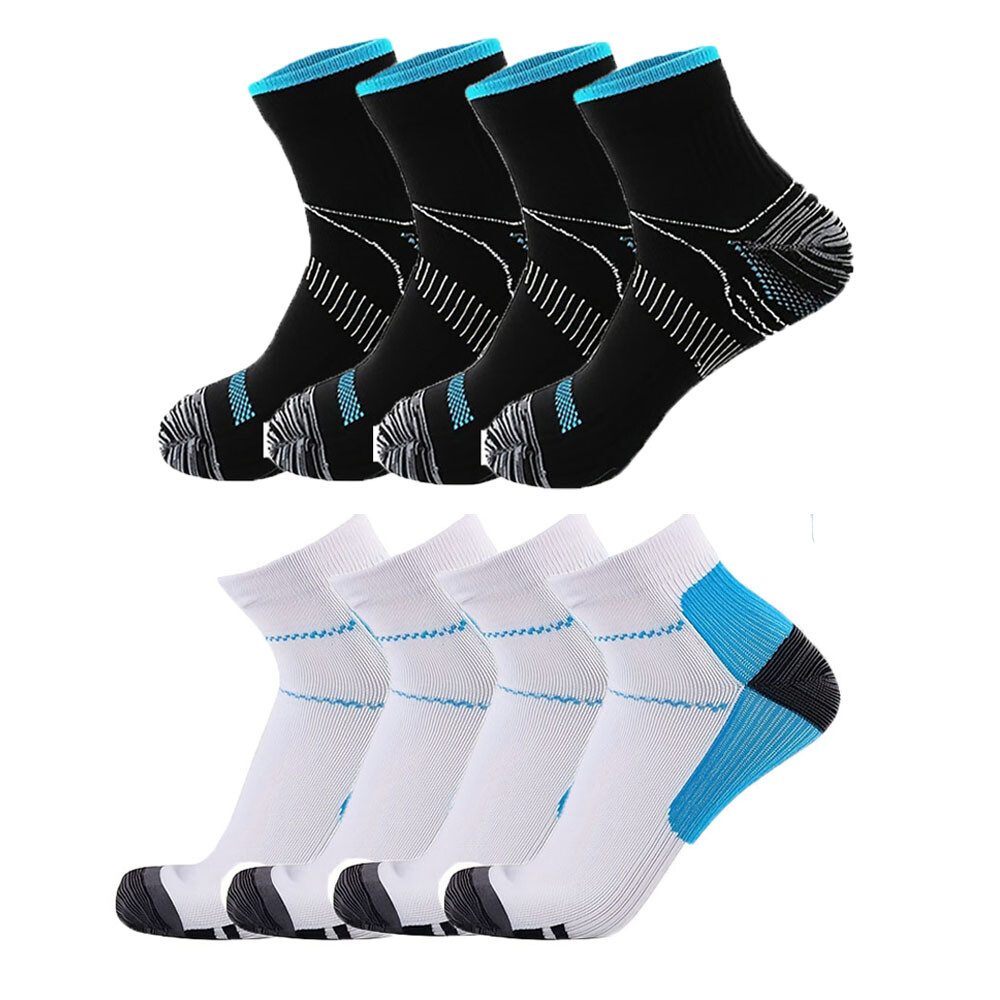 Compression Socks Ankle Support Sleeves Brace Foot Pain Relief Plantar Fasciitis