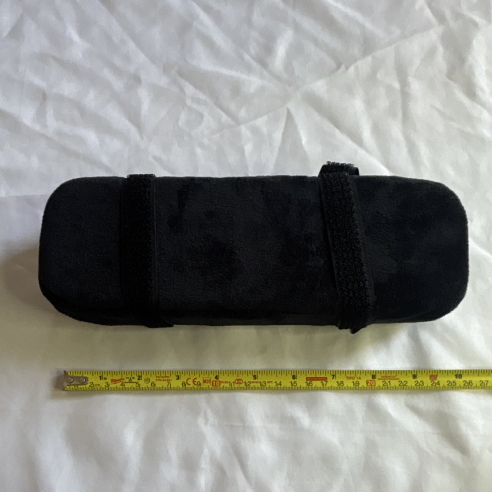 Western Comfort Armrest Pads Adjustable Black White Pair Arm Support 10x3x3 in