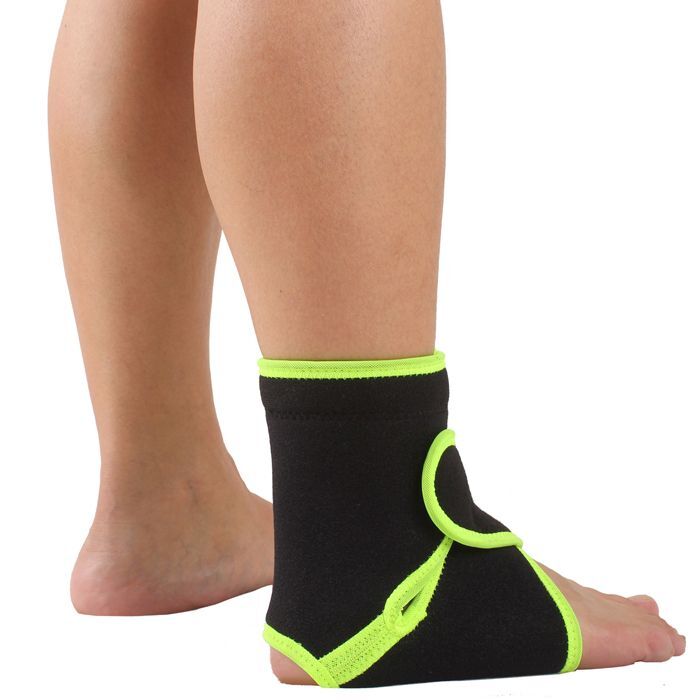 KA Popular Sports Elastic Silicone Antislip Ankle Foot Brace Support Wrap Strap