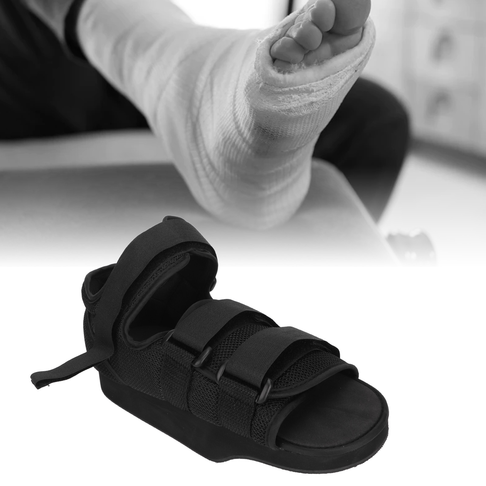 Post Op Shoe Off Loading Heel Relief Lightweight Orthopedic Foot Brace For Di US