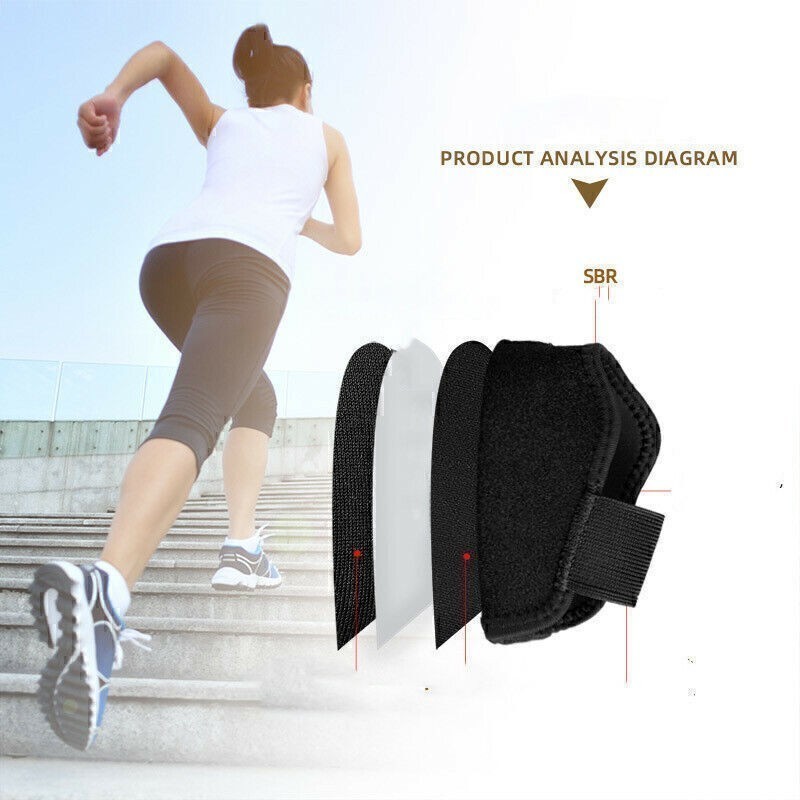 Increase Back Pad Foot Pain Relieve Heel Sleeve Plantar Wrap Arch Support