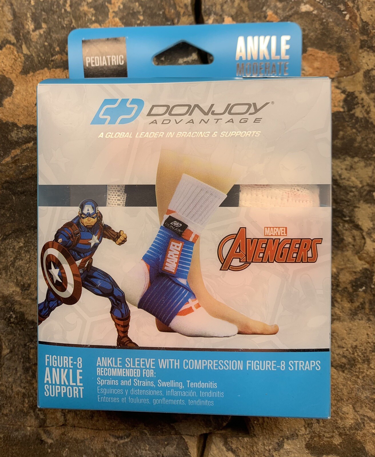 Donjoy Marvel Captain America Youth Ankle Support. New