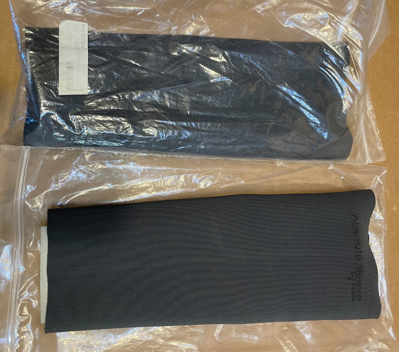 2 PCS. FILLAURE ABSOLUTE SLEEVE STRAIGHT BLACK FABRIC M+ 803361304 NEW