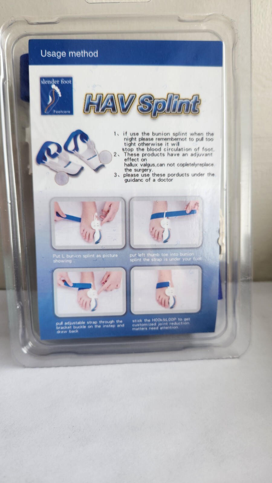Bunion Straighteners HAV Splint