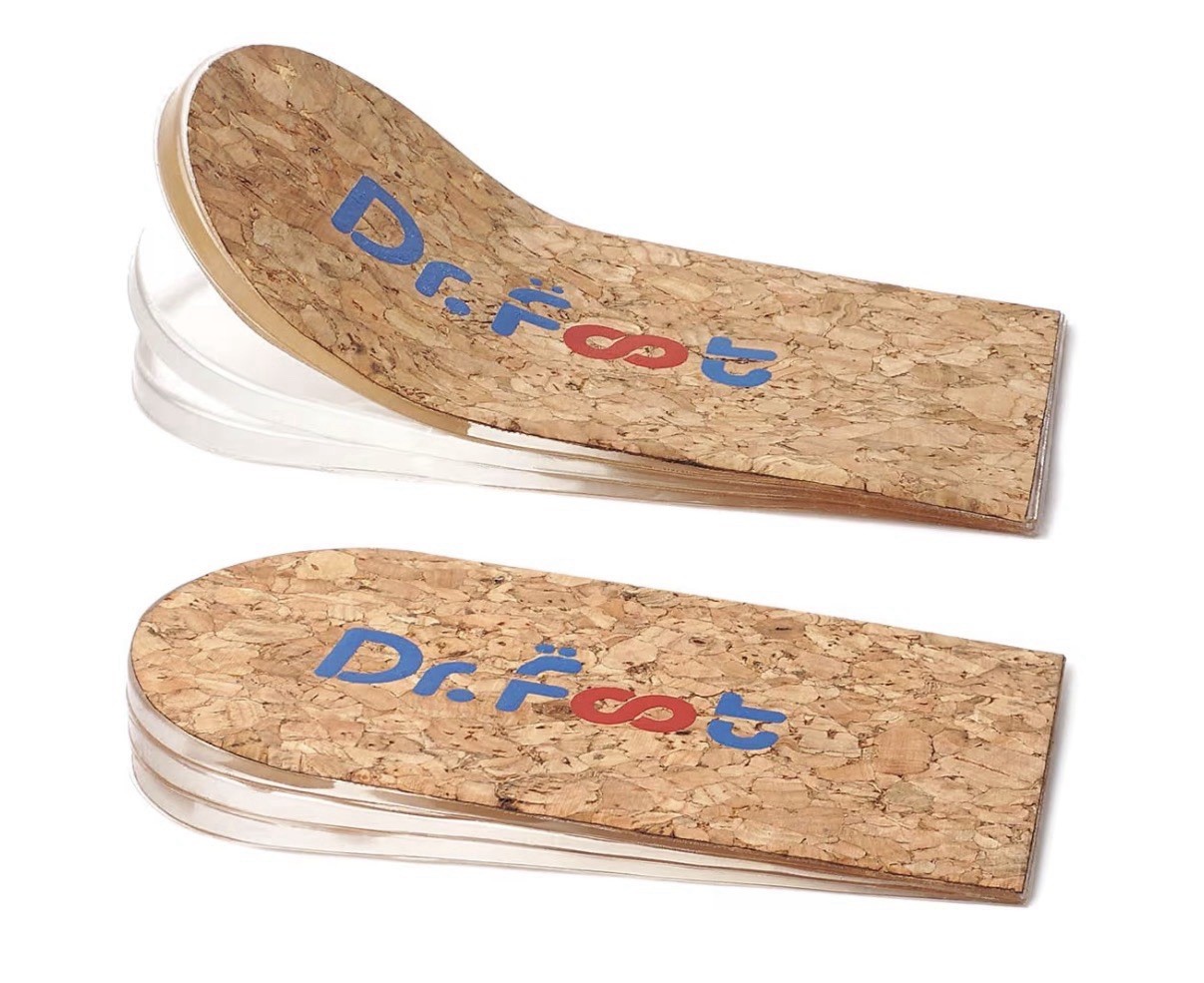 Dr. Foot’s Adjustable Orthopedic Heel Lift for Pain Woman’s 4.5-9.5 Men 6-8.5