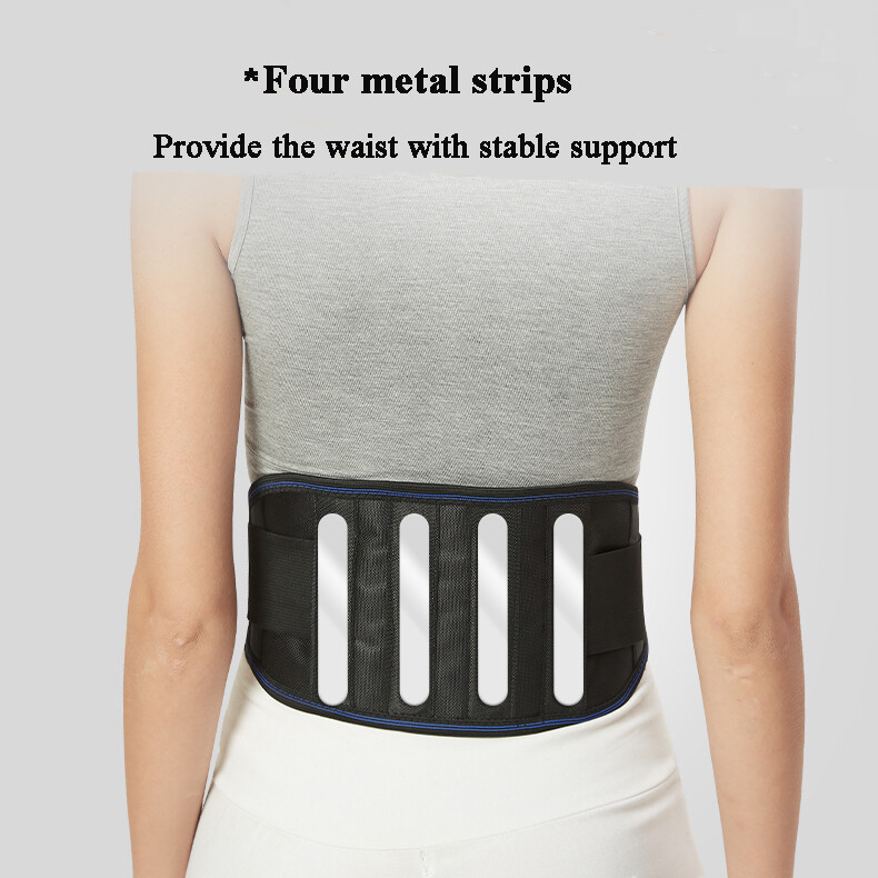 Back Support Belt Adjustable Tourmaline Self-heating Magnetic Belt High Quality
