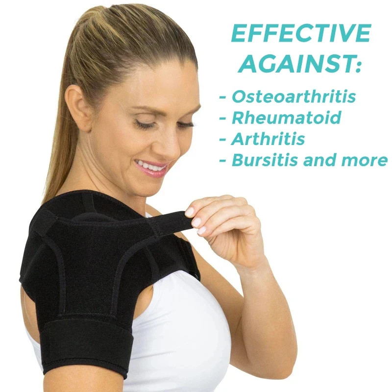 Shoulder Support Brace with Pressure Pad N Women Shoulder Pain Relief, Support a