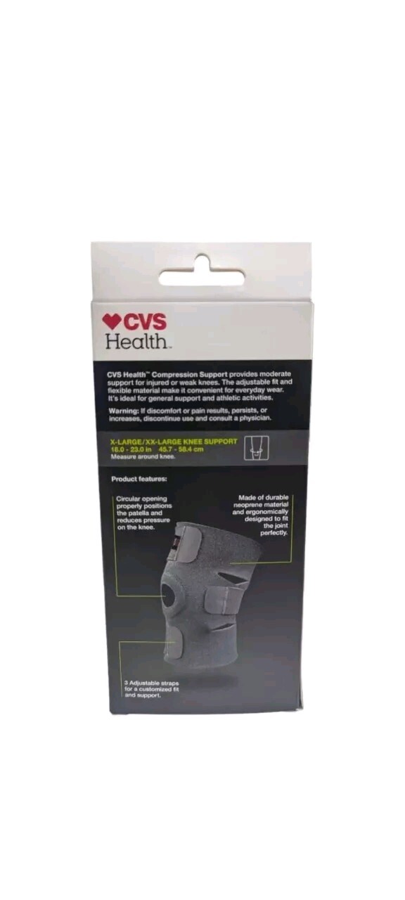 Knee Compression Support – Moderate Support – Size XL/XXL