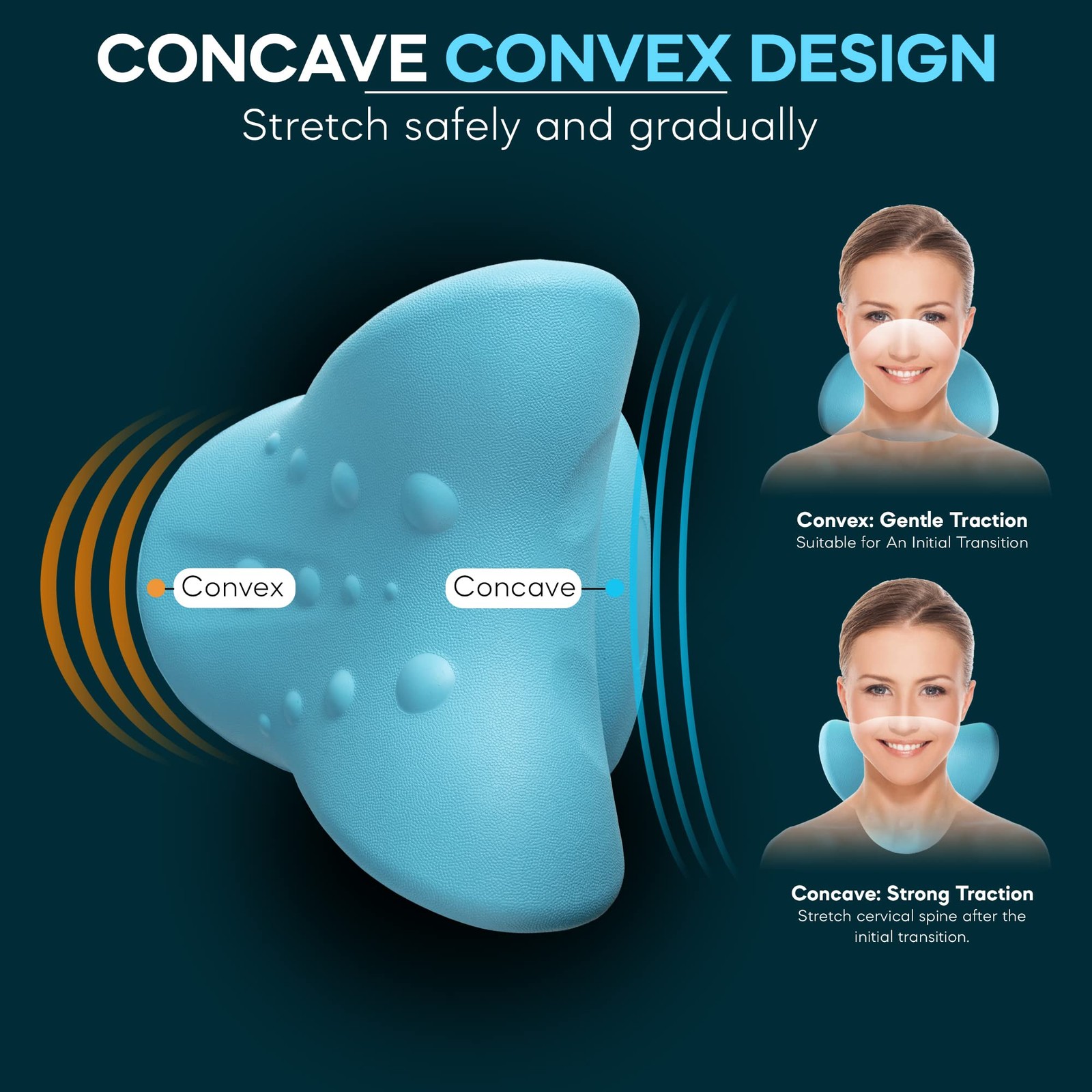 Neck Stretcher Cervical Traction, FSA HSA Eligible, Neck and Shoulder Relaxer…