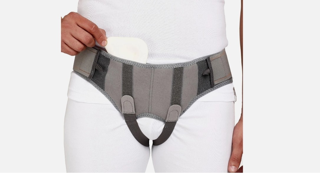 Tynor Inguinal Double Hernia Support With Two Truss pad hernia Belt Small size
