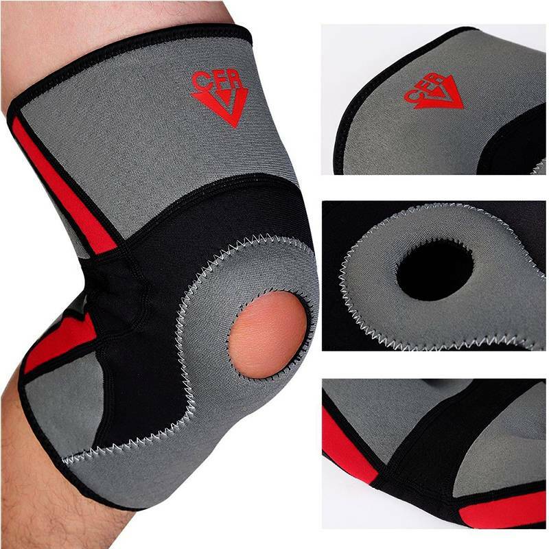 Knee Sleeve Compression Brace Support Joint Pain Arthritis For Sport Relief