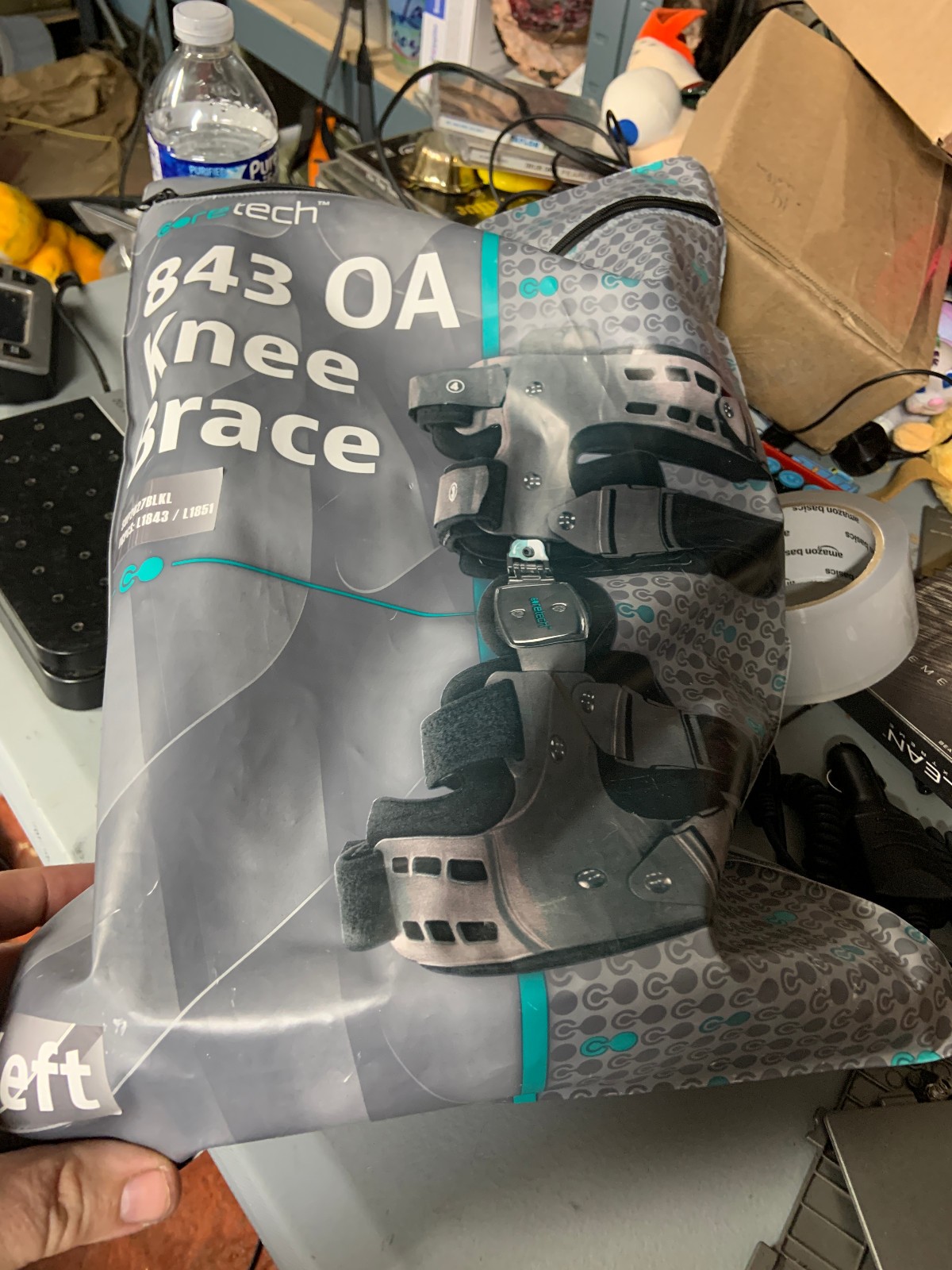 Coretech 843 OA Knee Brace – Open Box- Unused- LEFT Leg