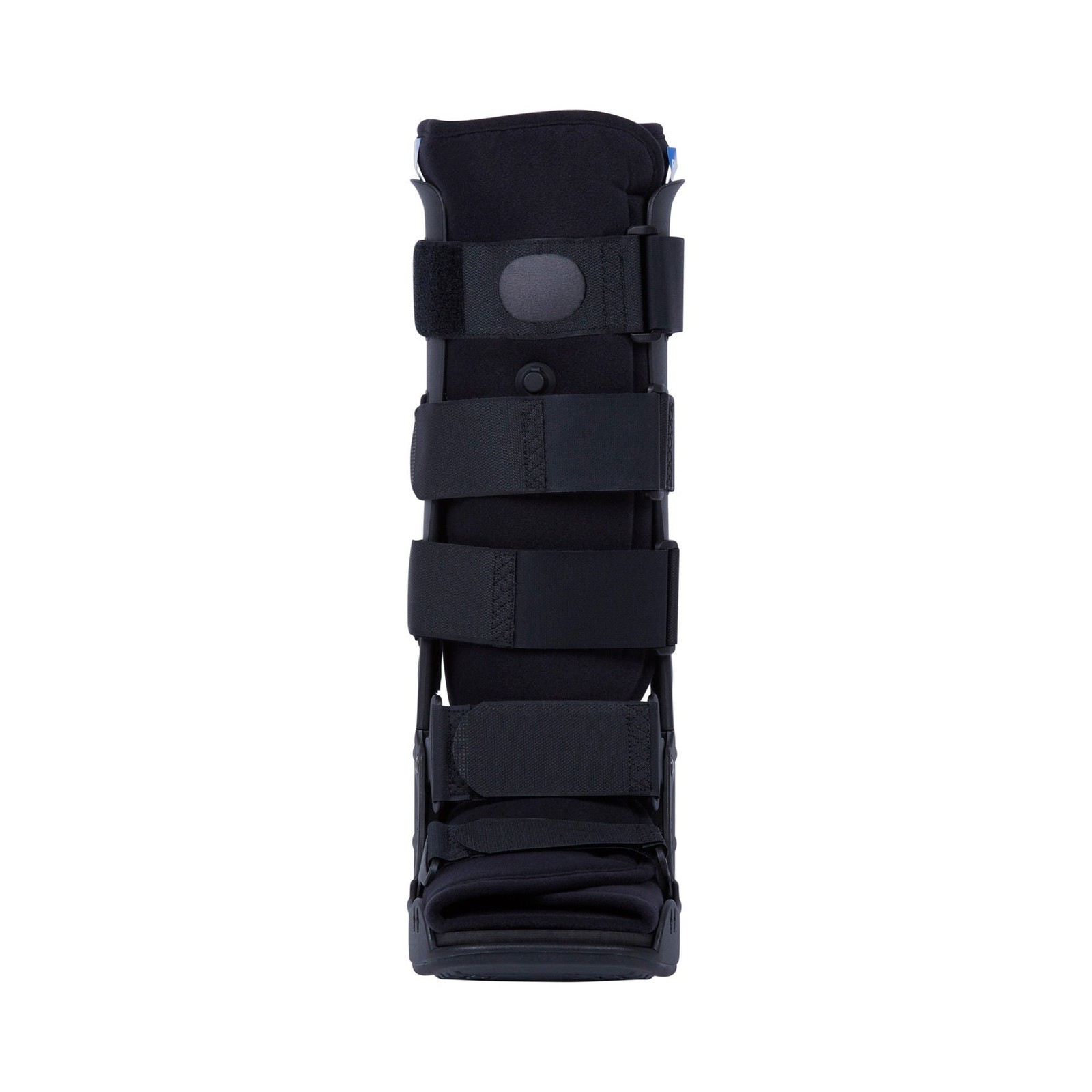 McKesson Black Air Walker Boot Large Hook and Loop for Either Foot 155-79-95517