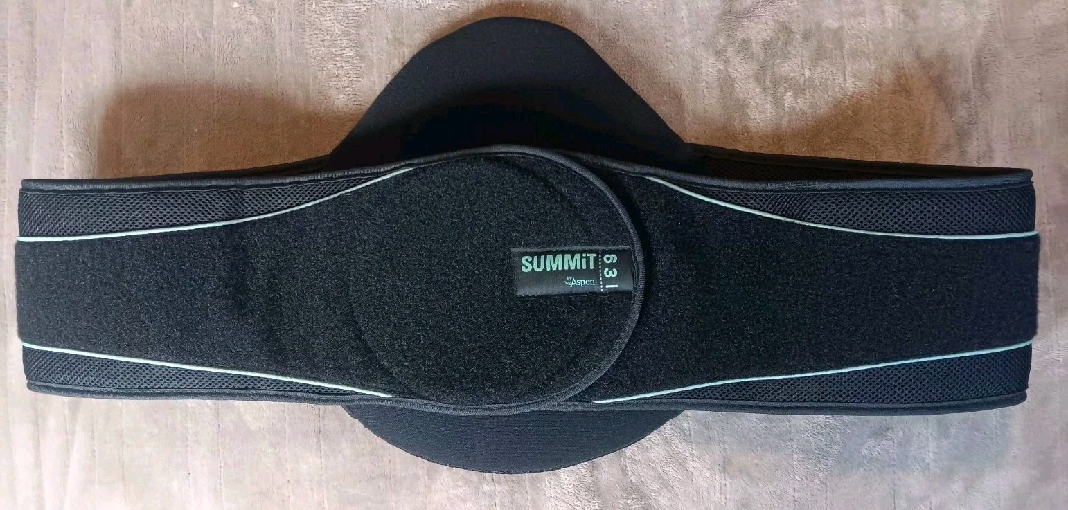 Aspen Summit 631 Adjustable Lumbar Back Brace SZ: XL Compression & Stabilization