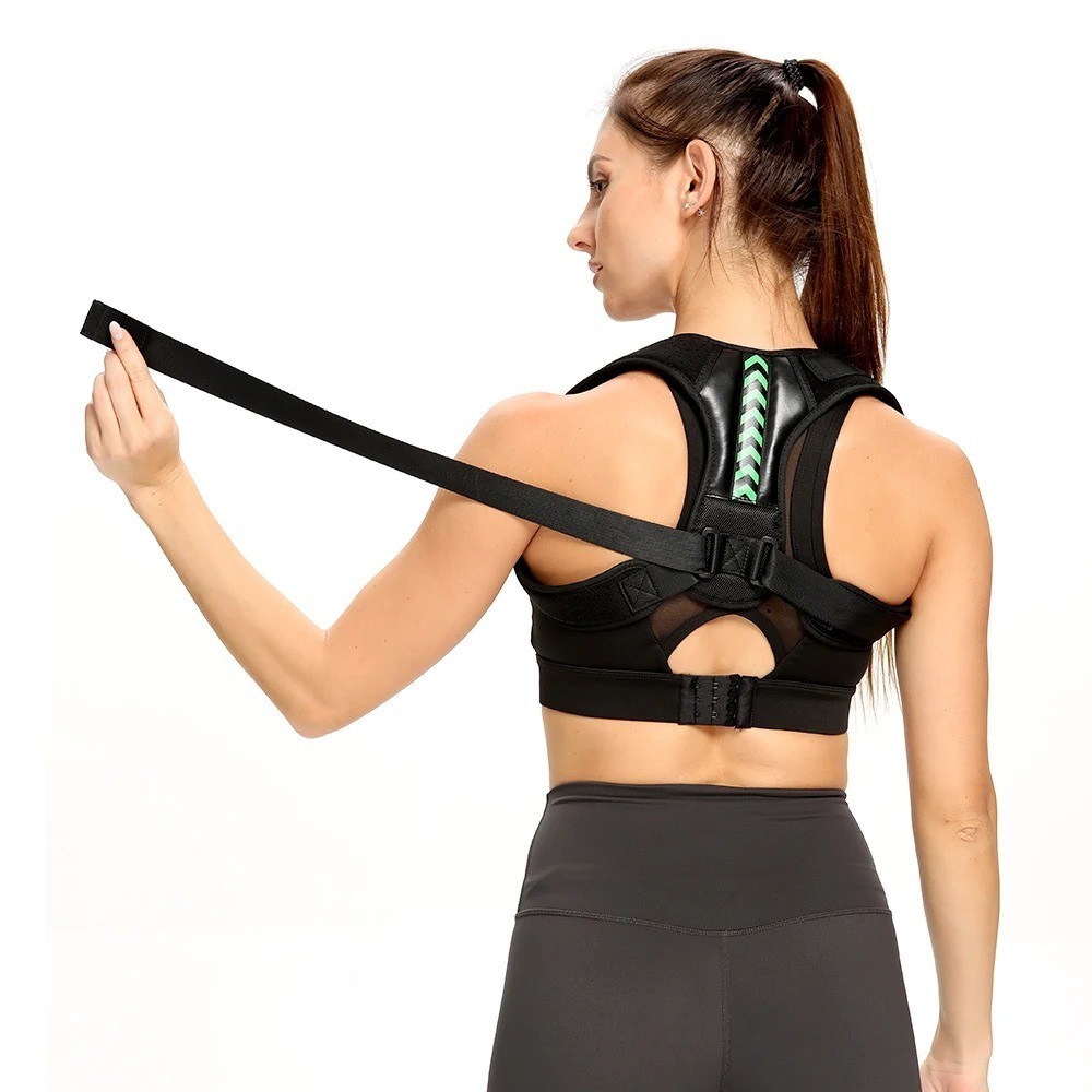 Upper Back Posture Corrector Brace Neck Shoulder Support Belt Adjustable