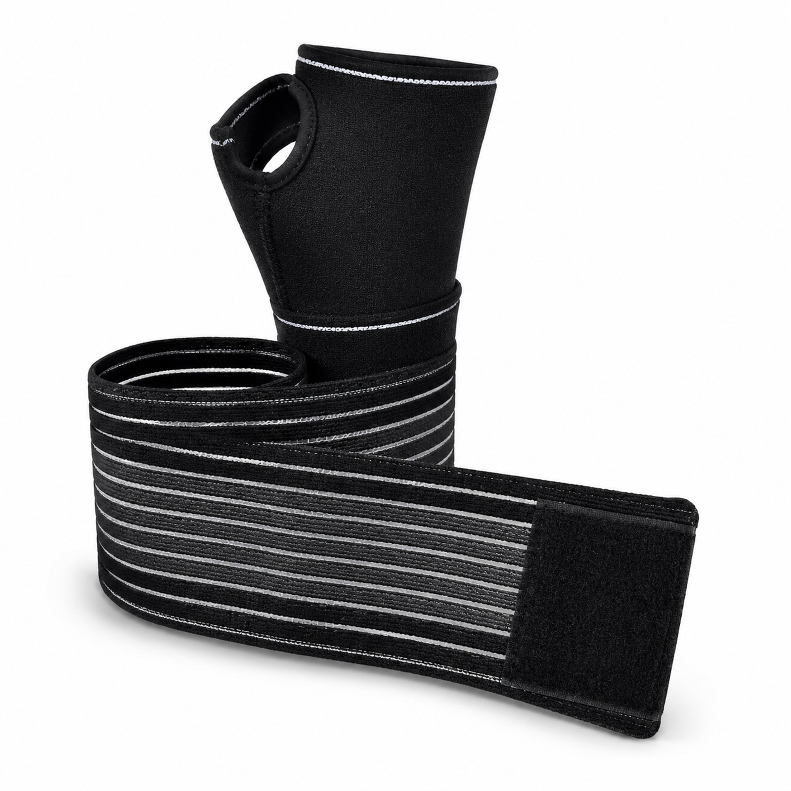Premium Adjustable Palm & Wrist Support Compression Wrap Thumb Brace Sports Gym