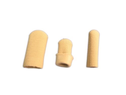 AT Surgical Silicone Gel Lined Digital Finger Caps and Corn Pair Toe Caps Tubes