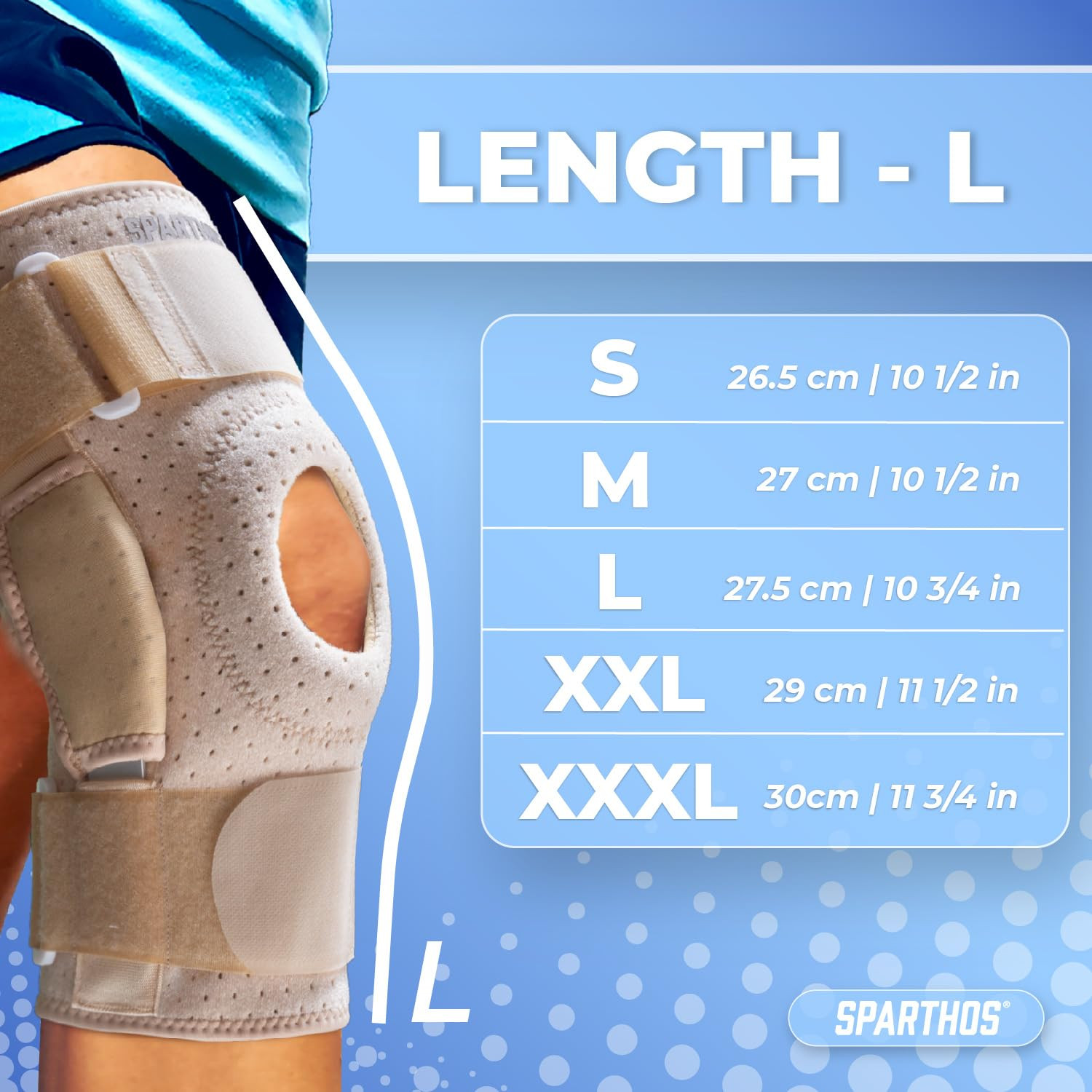 Knee Brace – Heavy-Duty Hinged Support for ACL, MCL, Meniscus Tear