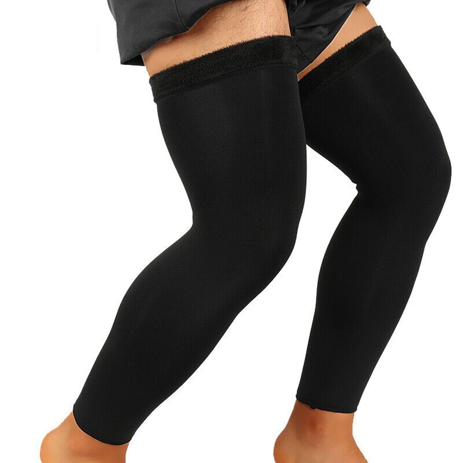 High Compression Knee Sleeves with Anti-Slip Silicone for Sports, Running, Gym