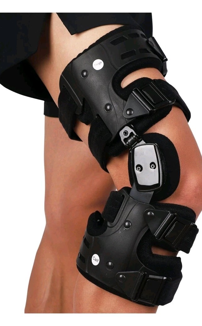 Komzer OA Unloader Knee Brace Osteoarthritis bone on bone Knee Support RIGHT