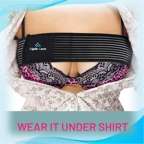 Post Surgical Breast Implant Stabilizer Compression Band, Breast Support Band