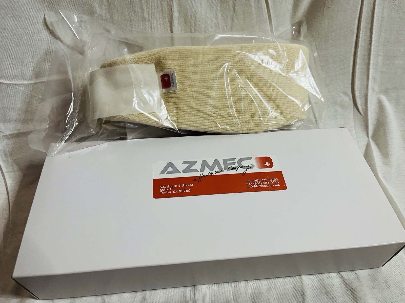 Azmec Foam Neck Brace Adjustable Size XL Made In USA Brand New