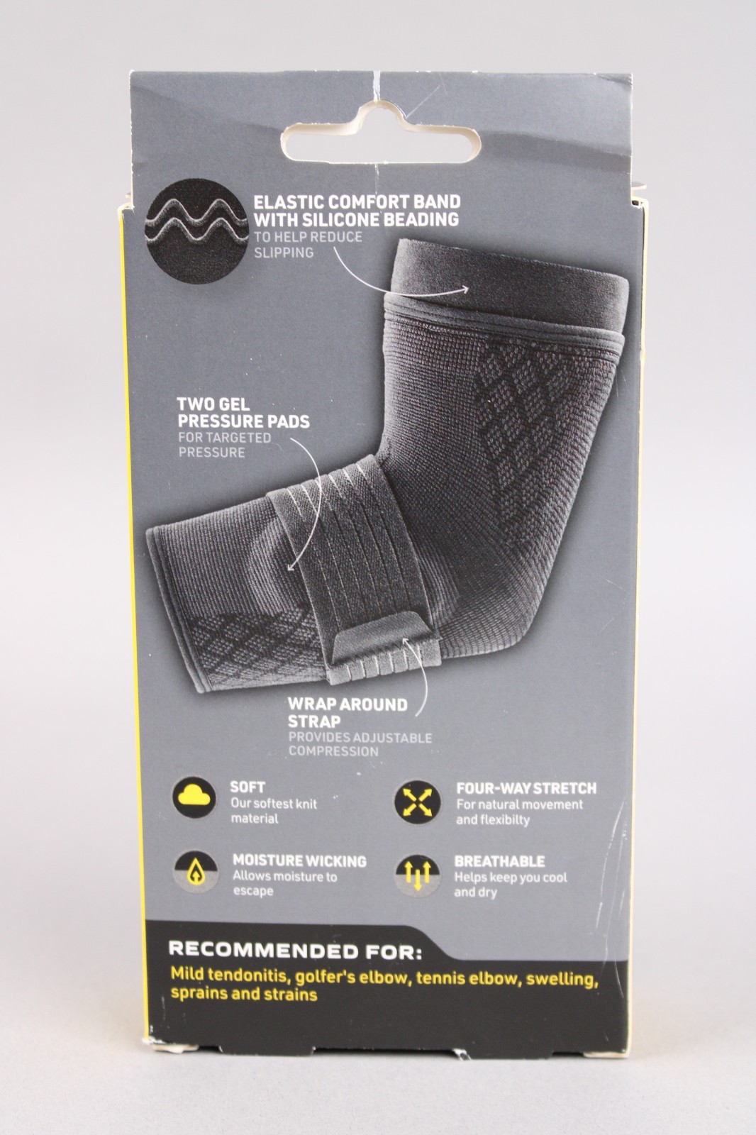 FUTURO 3M Elbow Comfort Support Premium Compression Sleeve Small/Medium Elastic