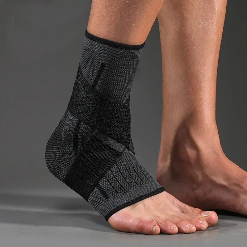 Ankle Brace Compression Sleeve Support Plantar Fasciitis Pain Relief Foot Wrap