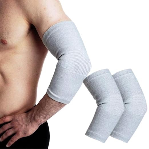Onecompress Bamboo Elbow Sleeve Large Bamboo Charcoal Compression Support Brace