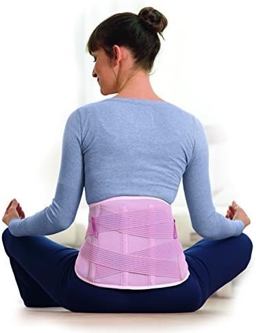 FLA Small Lumbar Sacral Support for Women Rose