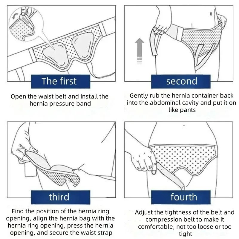 Hernia Belt for Middle-Aged and Elderly Adults with Inguinal Hernia Hernia Belt