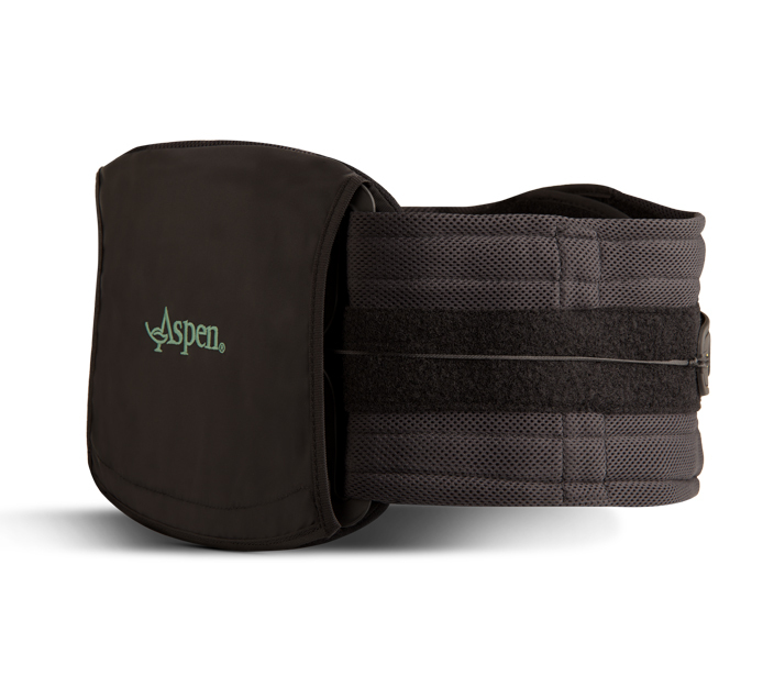 Aspen Medical Horizon Lumbar 627 Support Back Brace Black Adjustable L0627 New