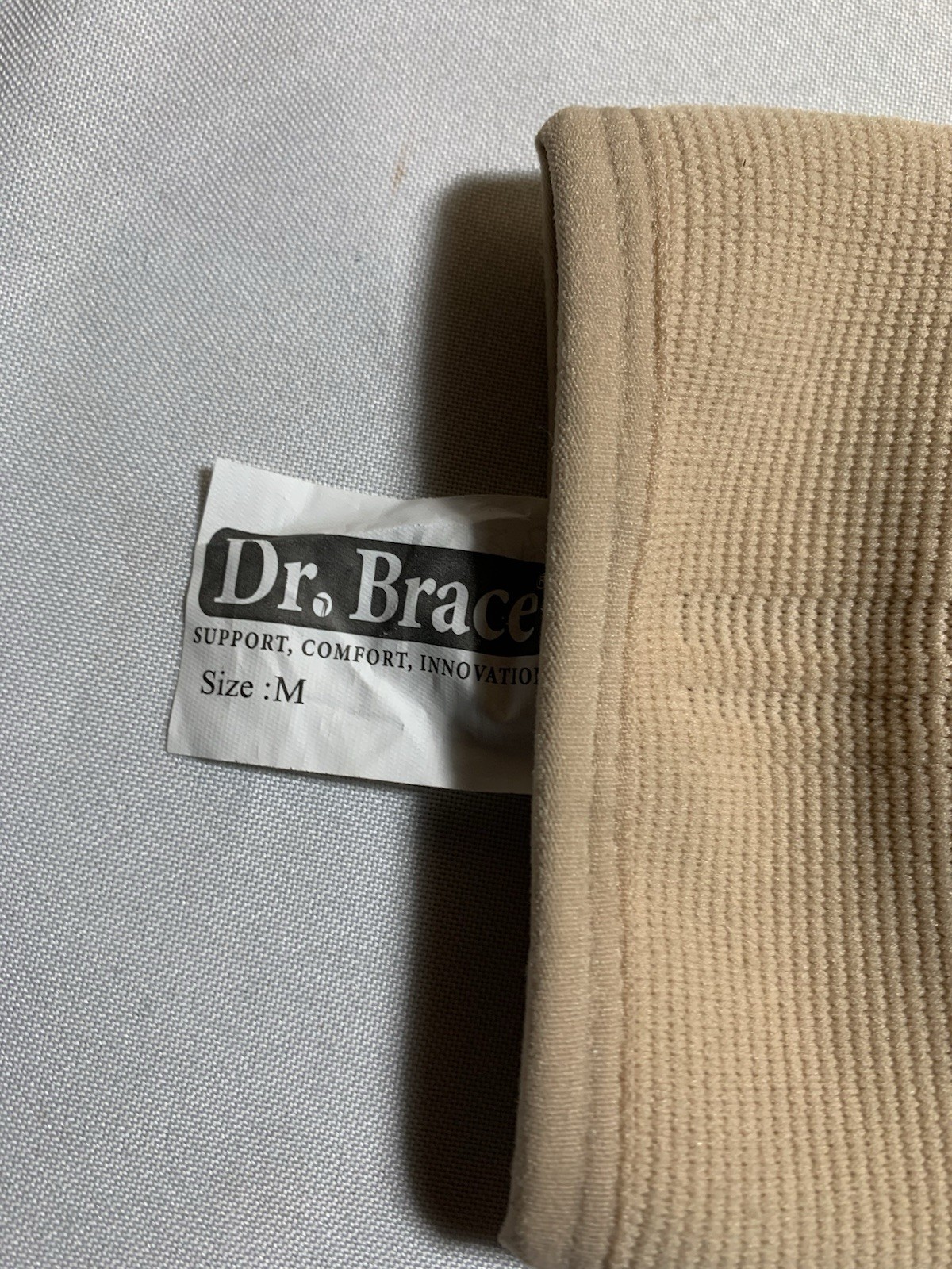 Dr. Brace ELITE Elbow Brace Support, Compression Sleeve Size M Beige