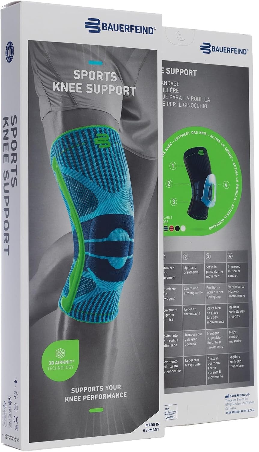 Omega Sports Knee Support – Pain Relief & Stability