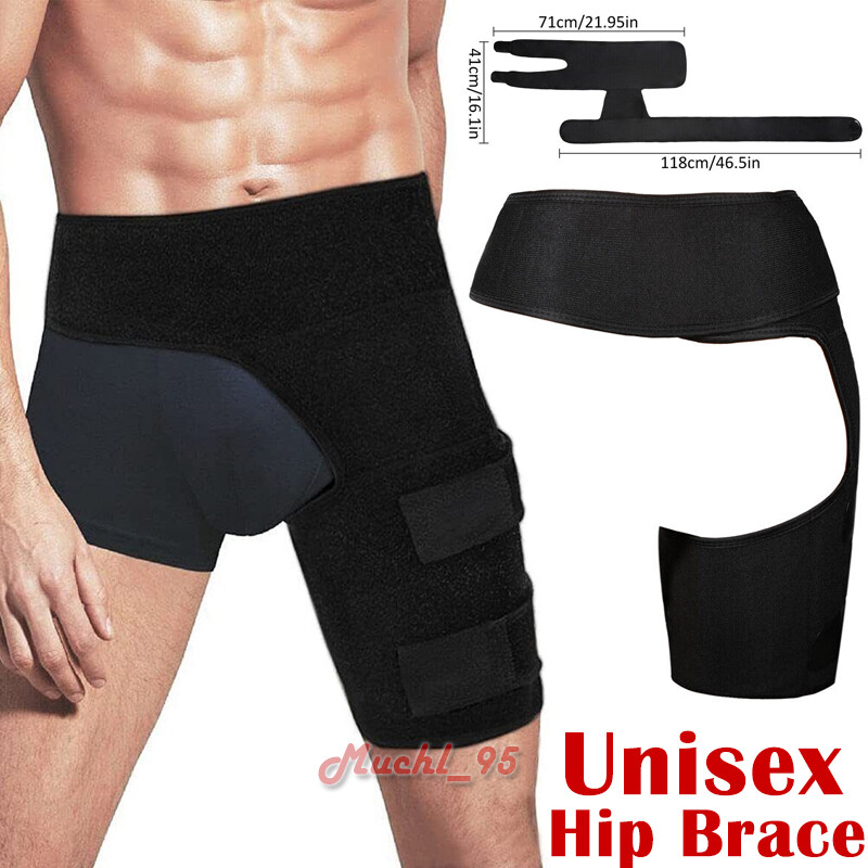Hip Brace – Compression Groin Support Wrap for Sciatica Pain Relief Thigh Sleeve