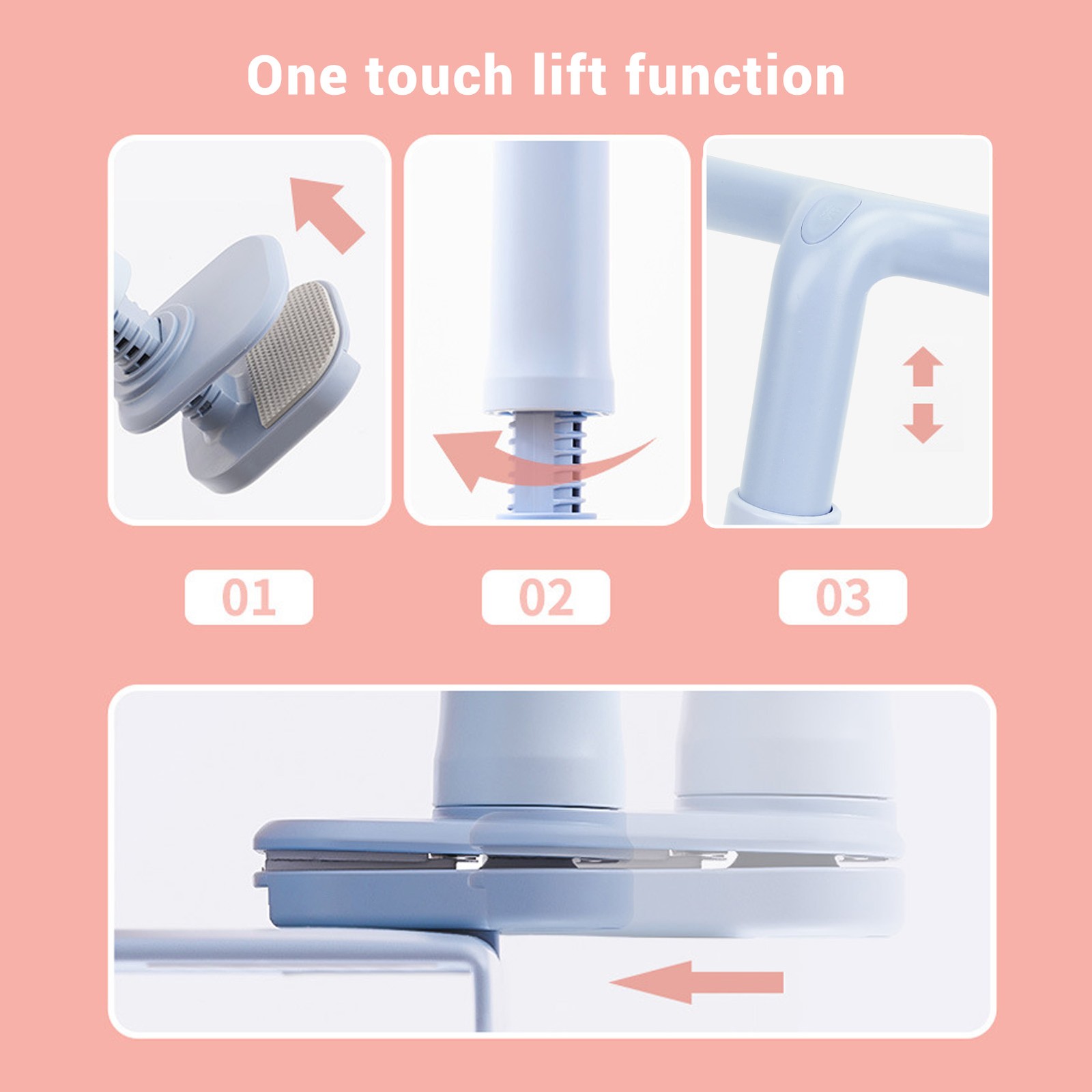 Kids Sitting Desk Corrector Adjustable Clipped On Posture Soft Silicone Cushion