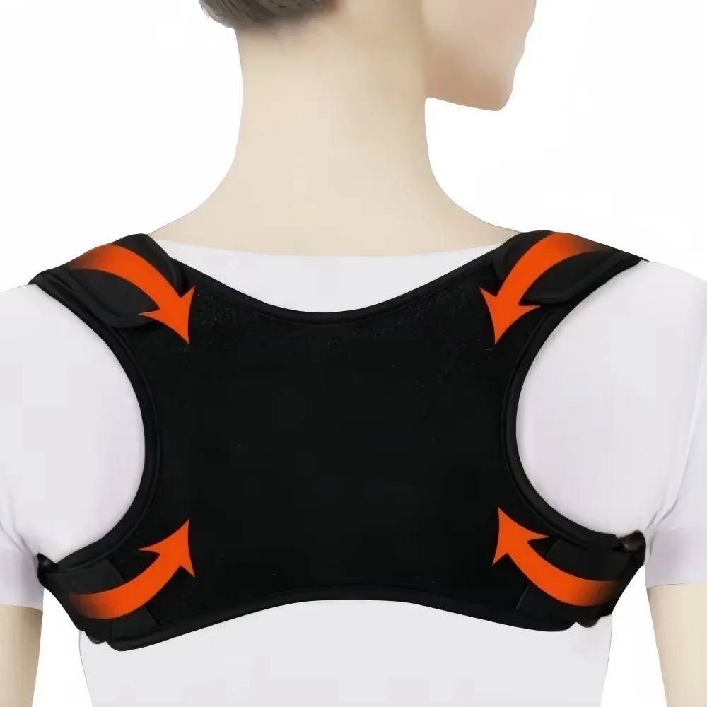 Back Posture Corrector Shoulder Straight Support Brace Belt Therapy Men Women