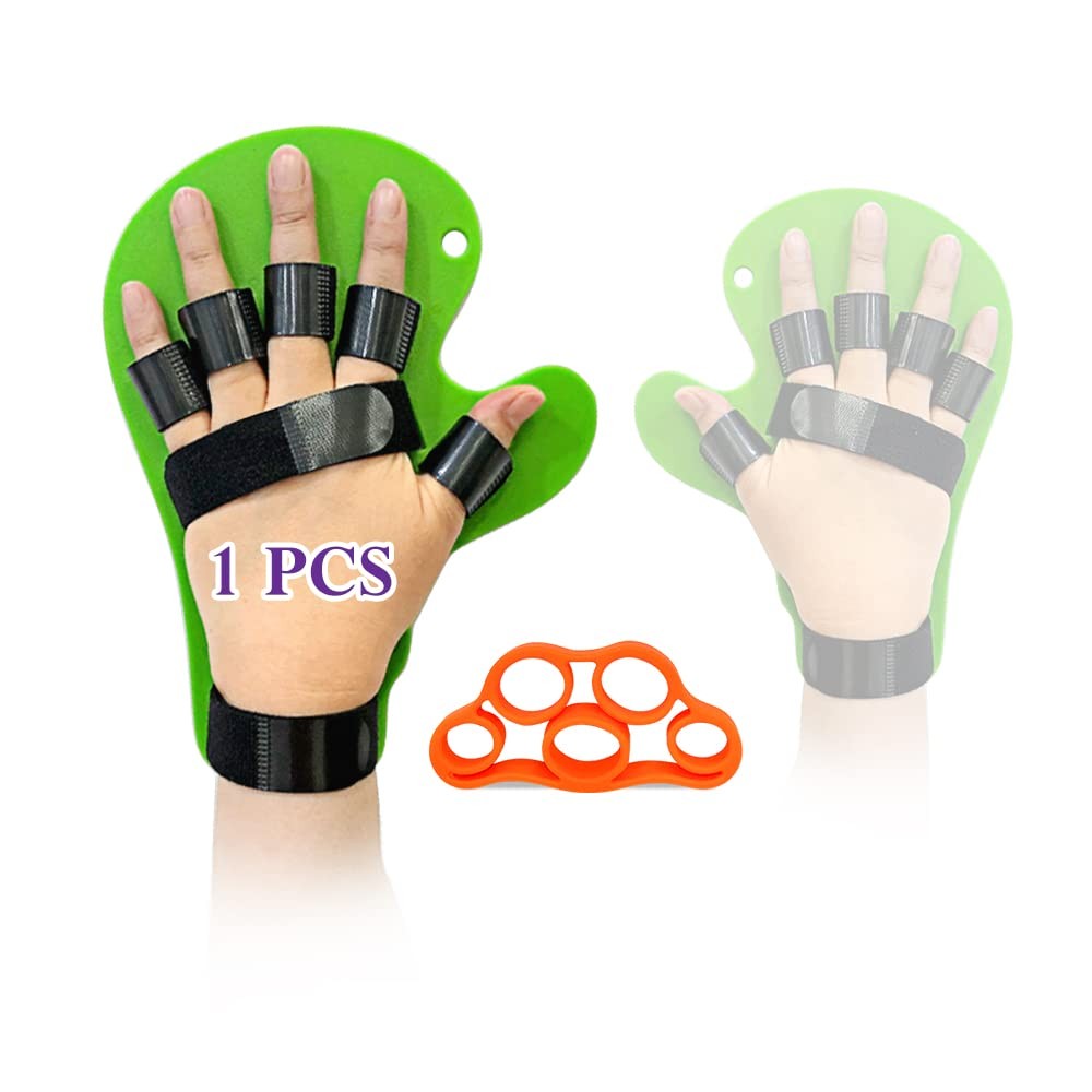 Resting Hand Splint Brace Finger Straightener Stroke Recovery Hand Support