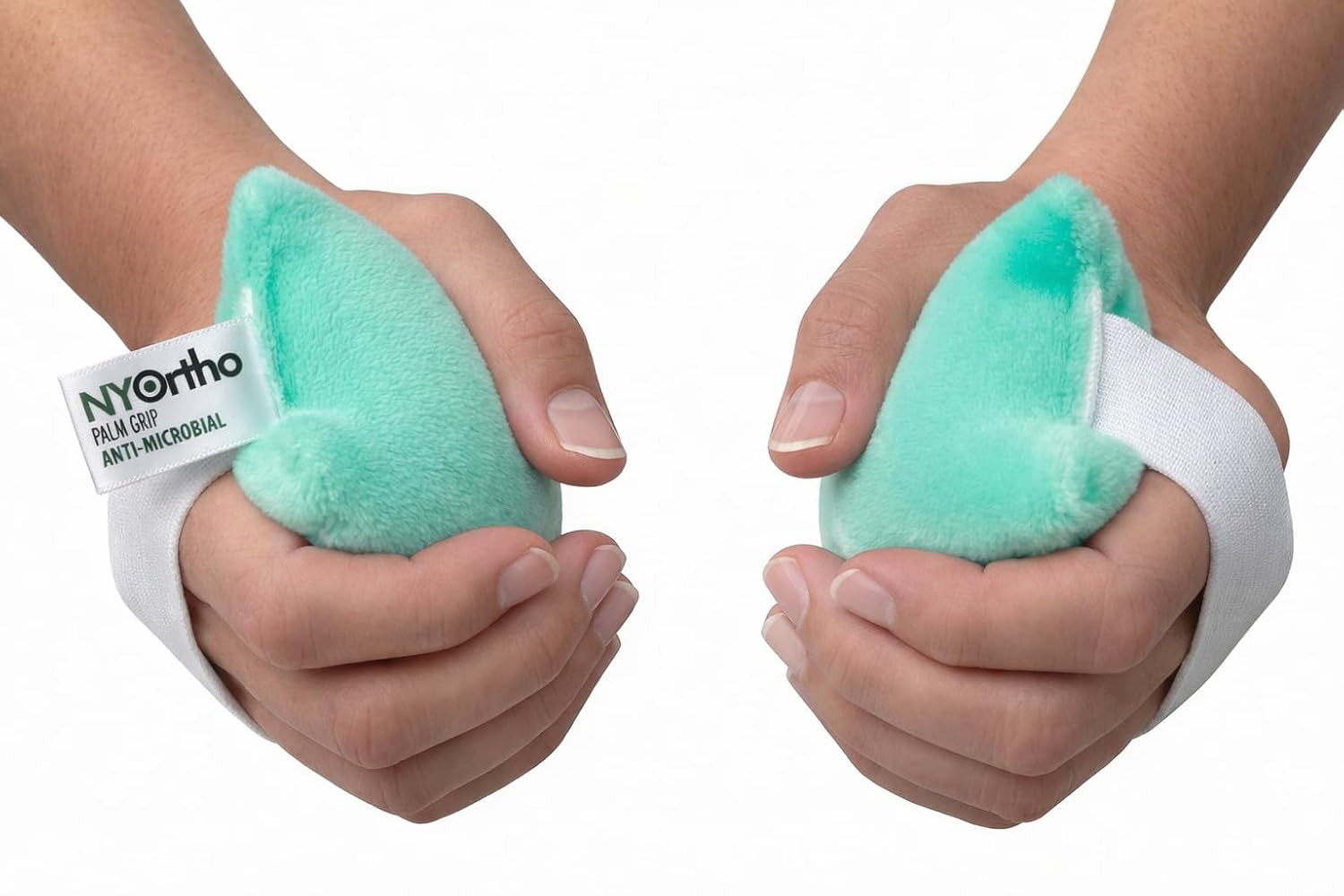 Hand Contracture Cushion 6″ x 3″ – 2-Pack Palm Grips for Stroke Recovery & Ortho