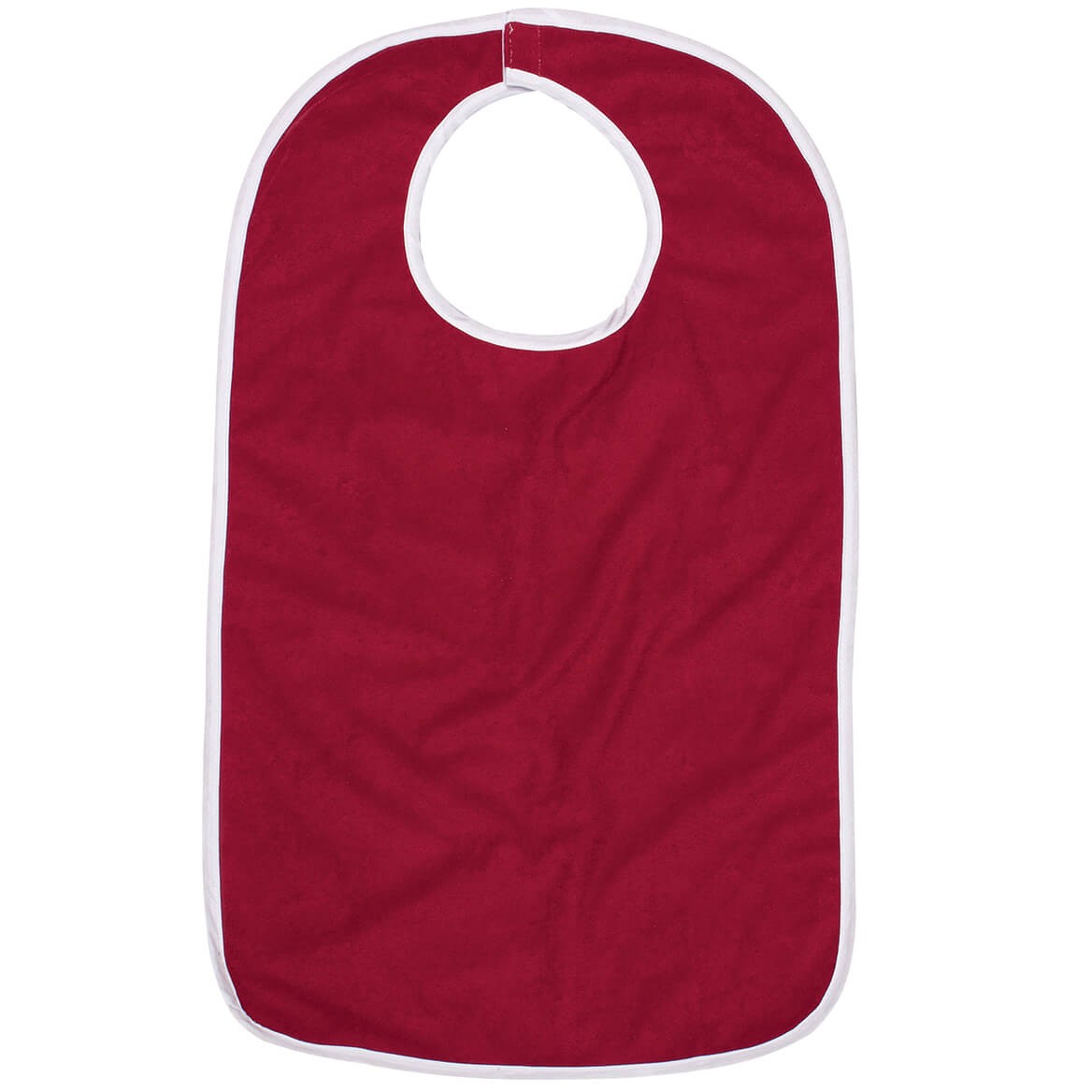 Adult Terry Bib, Light Blue