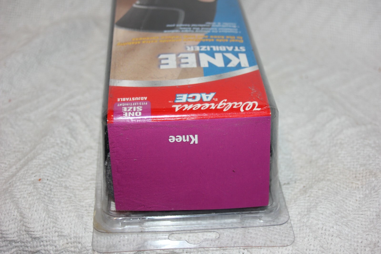 Walgreens Ace Knee Stabilizer One Size Adjustable Item No 470233 Fits up to 22″